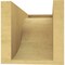 Ekena Millwork 6"W x 12"D x 6"H Wide Del Monte Rough Cedar Woodgrain TimberThane Corbel, Primed Tan CORUR06X12X06DELRCPR - alternate 2